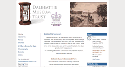 Desktop Screenshot of dalbeattiemuseum.co.uk